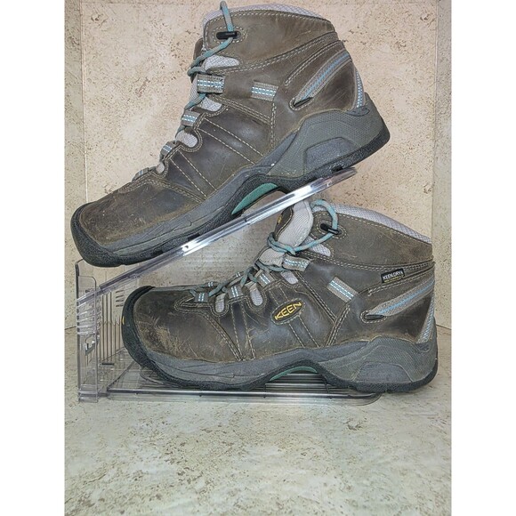 KEEN Utility Detroit Xt Mid Steel Toe Work Boots Women Sz 10M Hiking Outdoors - Picture 5 of 8